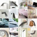 Einziehbarer Staubbürsten-Staubwedel