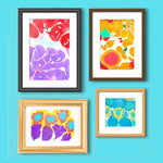 Kunstfarben-Set auf Wasserbasis