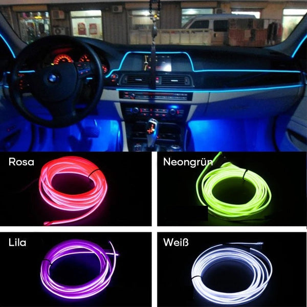 4-in-1 LED Atmosphärenlicht für Autos – superie