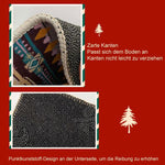 Weihnachten Eingangstür Teppich