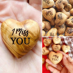 Pocket Hug Herz aus Holz—Thanksgiving-Geschenke, Weihnachtsgeschenke