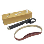 Winkelschleifer Umrüstung Bandschleifer Holzbearbeitung