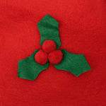 Weihnachtsdekoration Toilettensitzabdeckung und Teppich