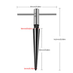 Konische Reibahle mit T-Griff