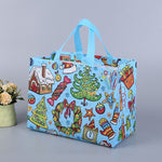 🎁Weihnachtsgeschenktüten Weihnachts Tragetaschen mit Griffen(Mehre Kaufe bekommt man ungleiche Farben)