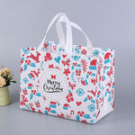 🎁Weihnachtsgeschenktüten Weihnachts Tragetaschen mit Griffen(Mehre Kaufe bekommt man ungleiche Farben)