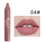 12-farbiger matter Lippenstift