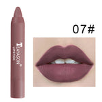 12-farbiger matter Lippenstift