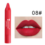 12-farbiger matter Lippenstift