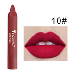 12-farbiger matter Lippenstift