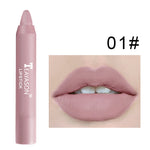 12-farbiger matter Lippenstift